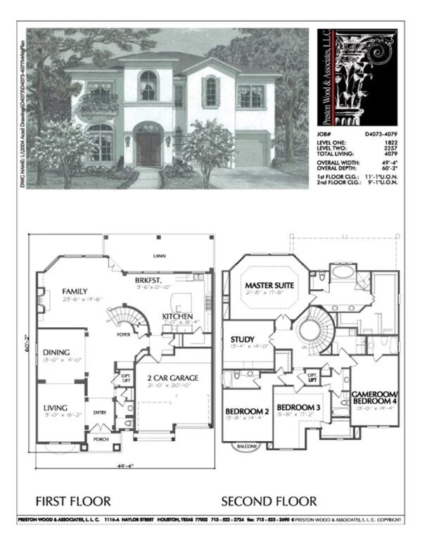 Urban House Plan D4073