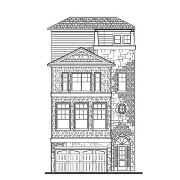 Townhouse Plan D7028 B