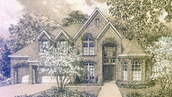 Two Story Home Plan D1178