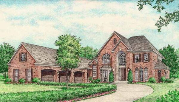 Two Story House Plan C6081