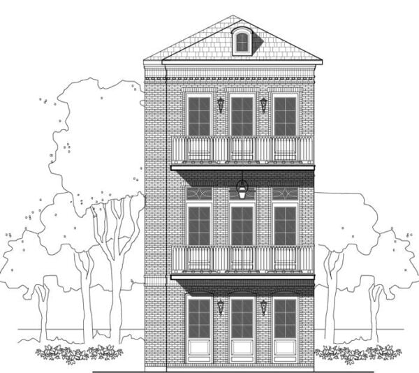 Townhouse Plan E0116 A1.1