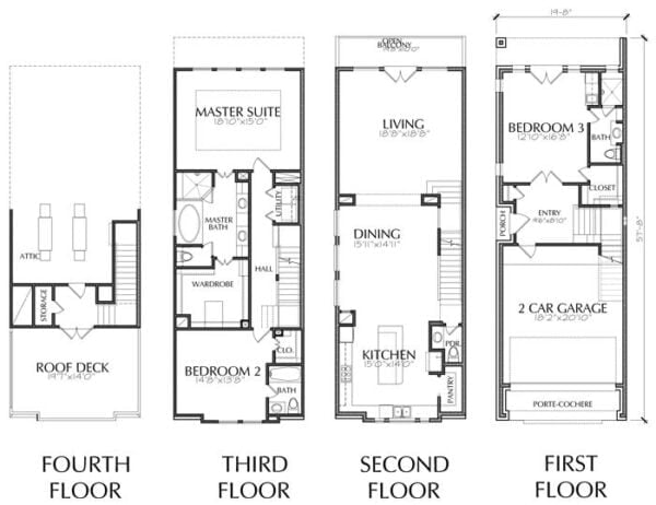 Townhouse Plan E0239 C2.2