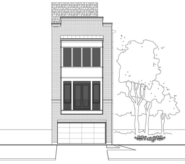 Townhouse Plan E2140 A1.1