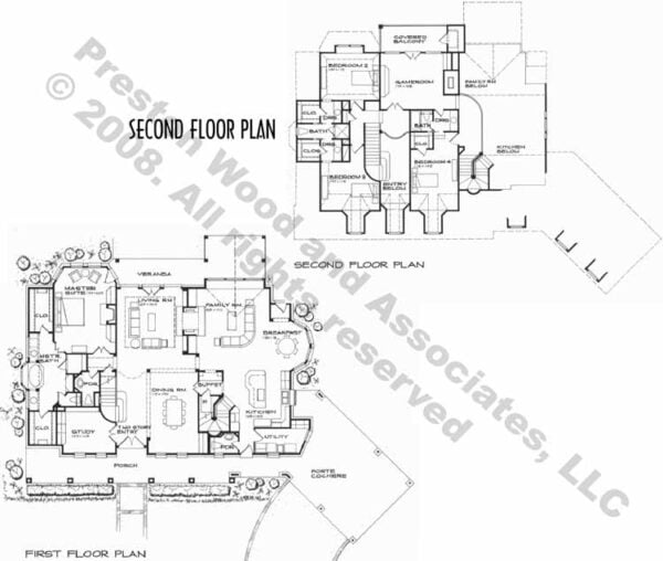 Colonial Home Plan C2181