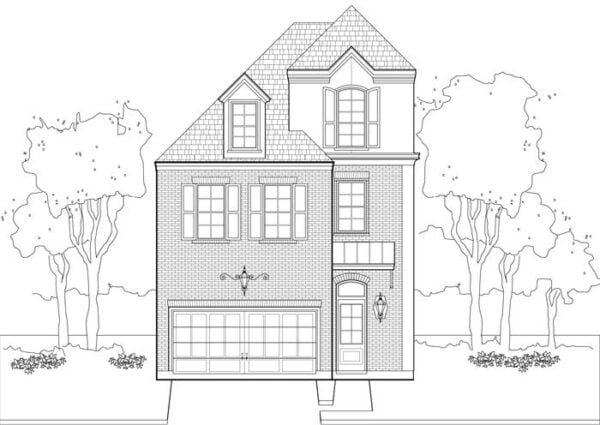 Townhouse Plan E1155 A2.3L