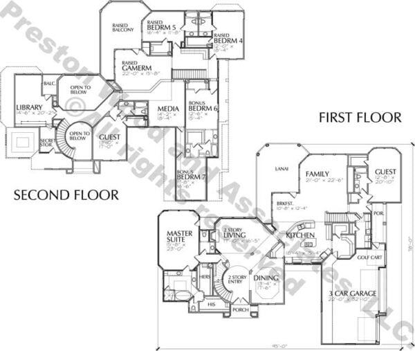 Two Story House Plan D2096