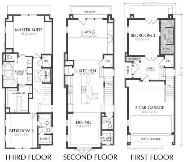 Townhouse Plan E0108 C1.1