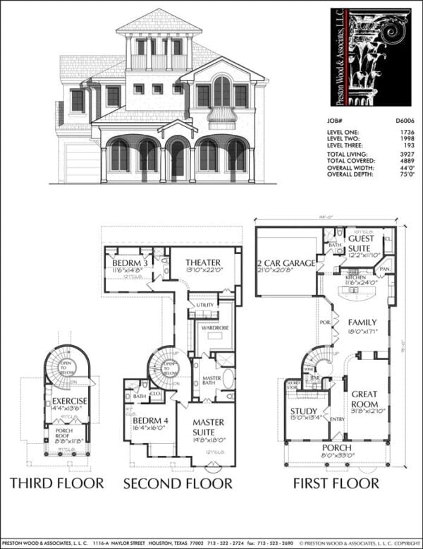 Two Story Home Plan aD6006