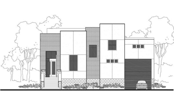 Two Story House Plan E0040