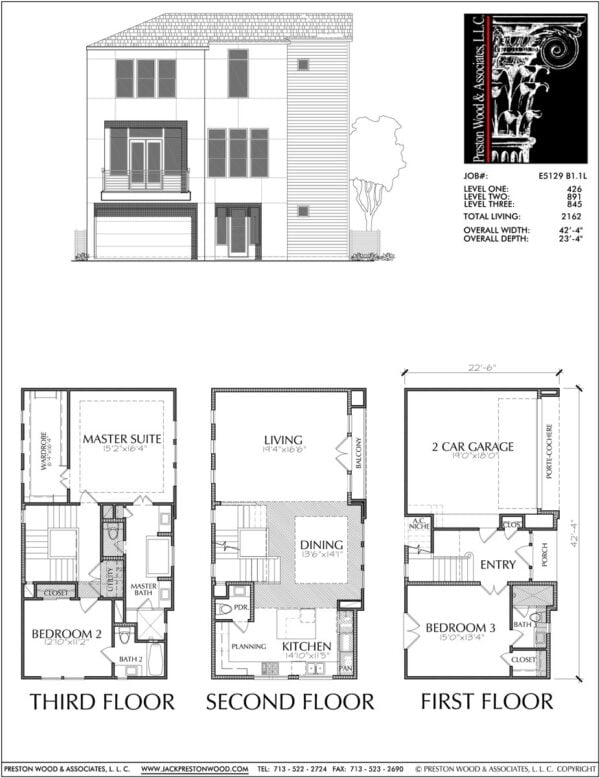 Townhouse Plan E5129 B1.1