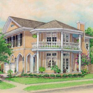 Classical Home Plan C9063