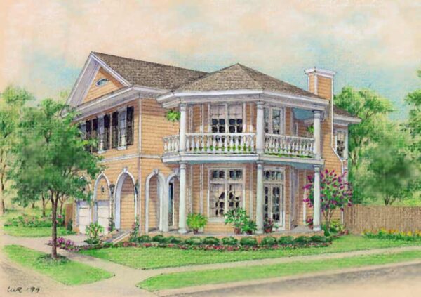 Classical Home Plan C9063