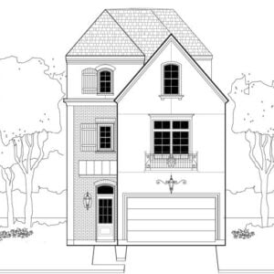 Townhouse Plan E1155 A3.2