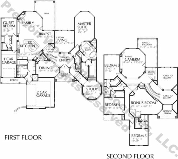 Two Story Home Plan D3225