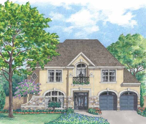 Two Story Home Plan bD7023