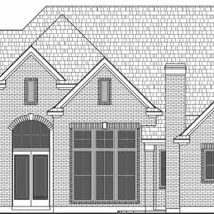 One Story House Plan D9086