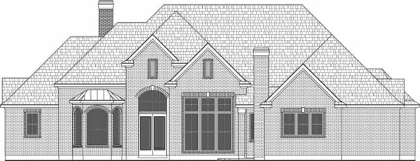 One Story House Plan D9086