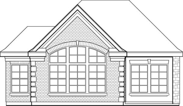 One Story House Plan C9027