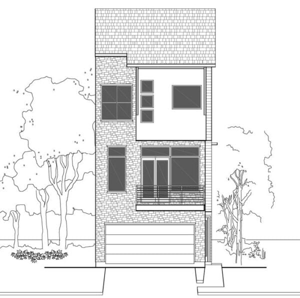 Townhouse Plan E3316 B1.1