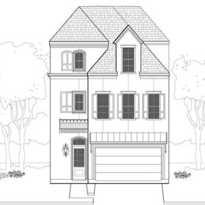 Townhouse Plan E1155 A3.1