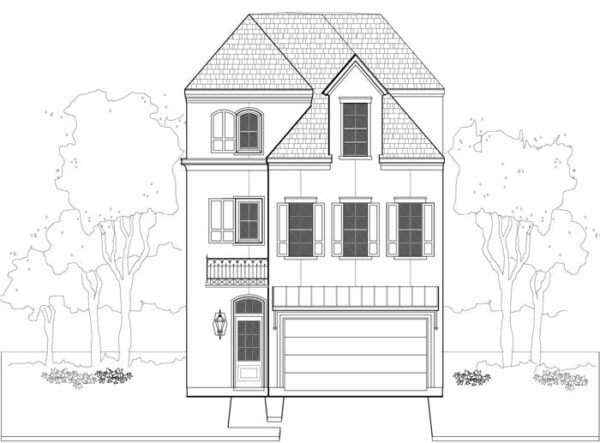 Townhouse Plan E1155 A3.1