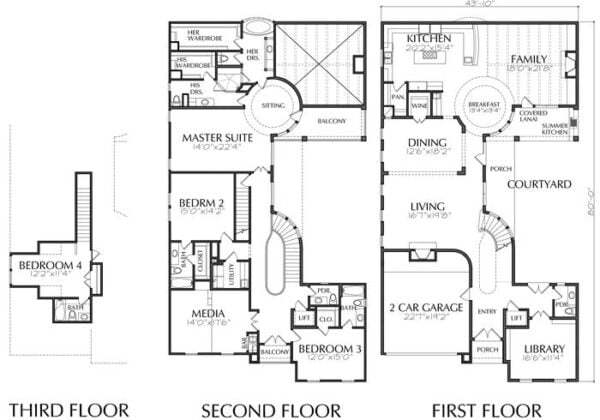 Urban House Plan D8068