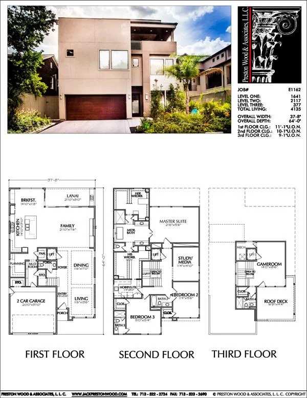 Urban House Plan E1162