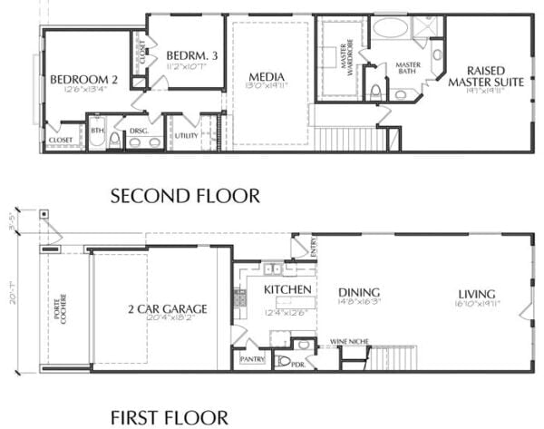 Townhouse Plan E2284 B1.1