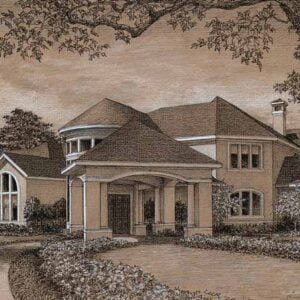 Two Story Home Plan D0013