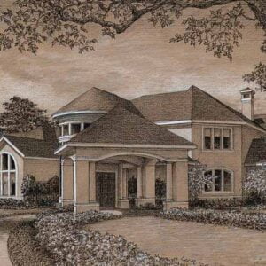 Traditional Style House Plan D0013