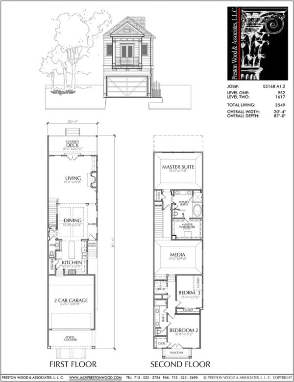 Townhouse Plan E5168