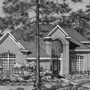 Traditional Style House Plan C4123