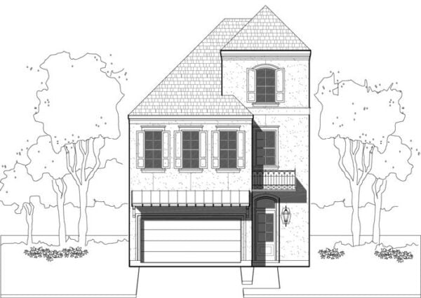 Townhouse Plan E1155 A2.1