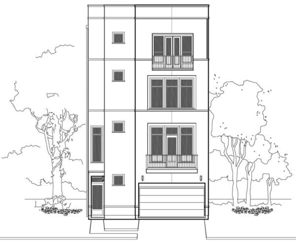 Townhouse Plan E3130 F2.1