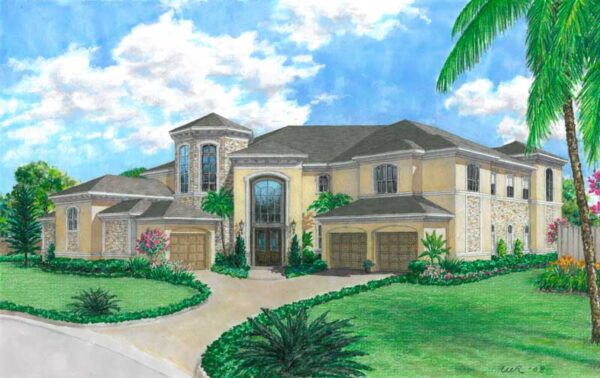 Two Story Home Plan D3226