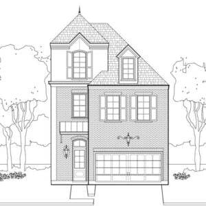 Townhouse Plan E1036 A1.3