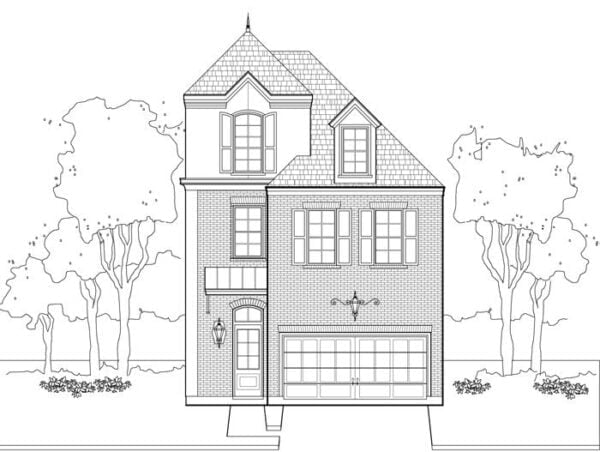 Townhouse Plan E1036 A1.3