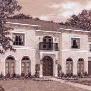 Two Story Home Plan D7092