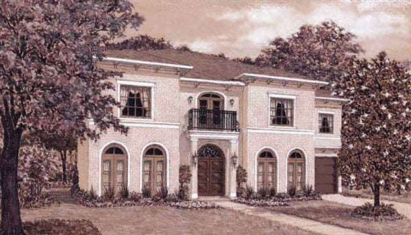 Two Story Home Plan D7092