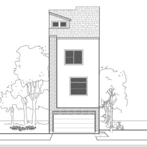 Townhouse Plan E1102 A2.1