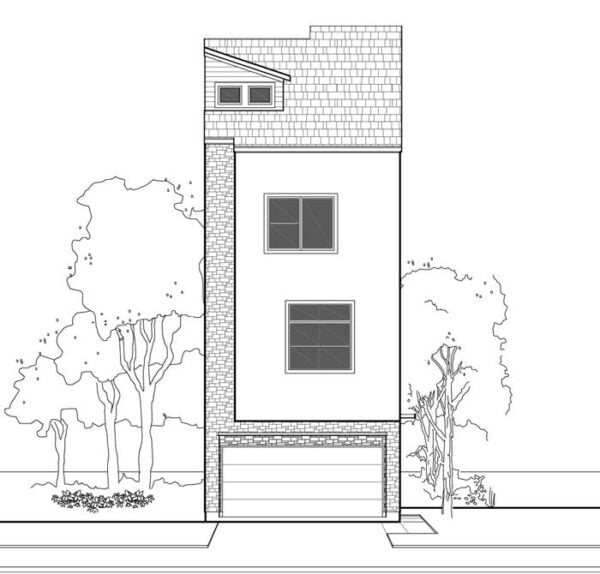 Townhouse Plan E1102 A2.1