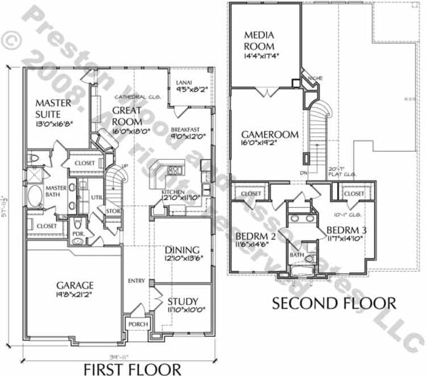 Patio Home Plan aD6163 G3