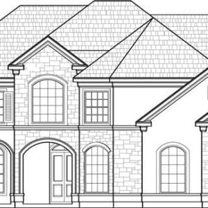 Two Story House Plan C7130