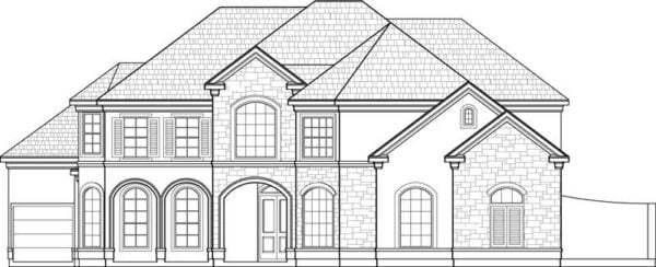 Two Story House Plan C7130