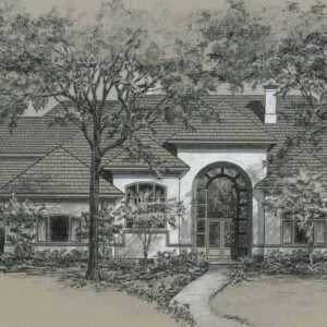 Country Style House Plan C7013