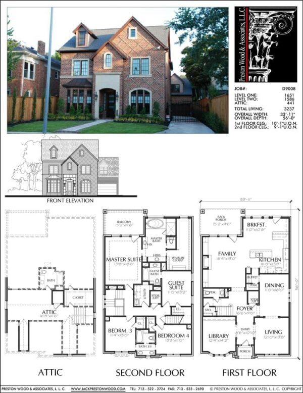 Urban House Plan D9008