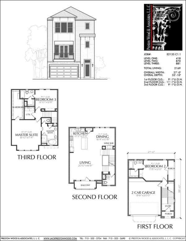 Townhouse Plan E2135 C1.1