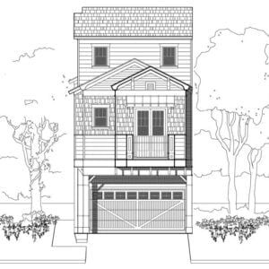 Townhouse Plan E2268 A1.1L