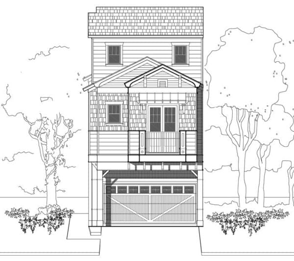 Townhouse Plan E2268 A1.1L