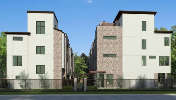 Duplex Townhouse Plan E2028 A1.1